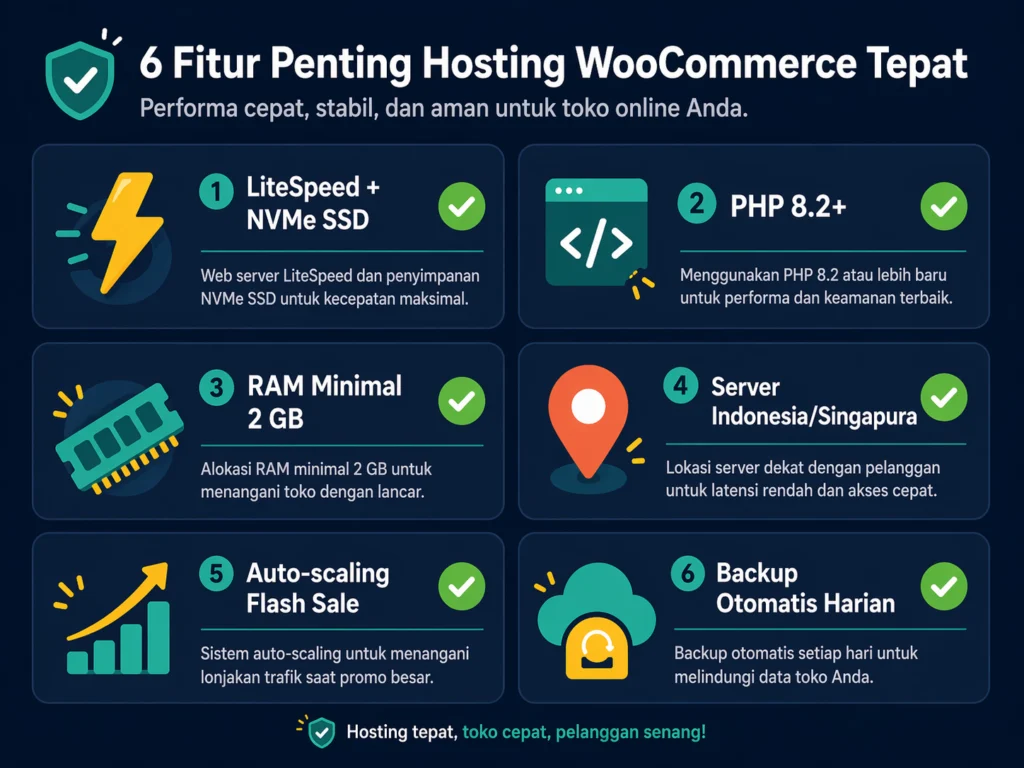 kriteria-teknis-hosting-woocommerce-banyak-produk-litespeed-nvme-ram