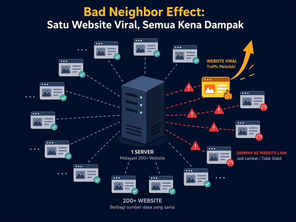 bad-neighbor-effect-shared-hosting-satu-server-ratusan-website